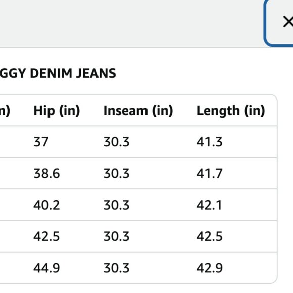 NWT Amazon HDLTE High Waist Wide Leg Jeans XL - Picture 9 of 9